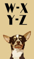 W-Z Boy Dog Names